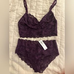 NET Cosabella panty and bralette matching set
